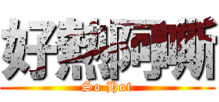 好熱阿嘶 (So Hot)