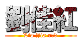 劉佳紅 (Liu Jia red)