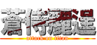 蒼侍麗逞 (attack on titan)