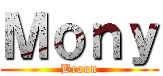 Ｍｏｎｙ (Braun)
