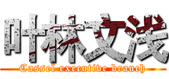 叶林文浅 (Cassel executive branch)