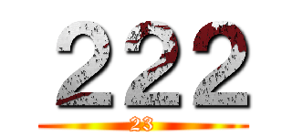 ２２２ (23)