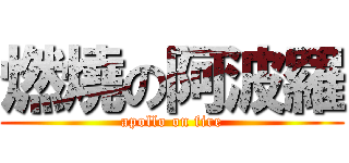 燃燒の阿波羅 (apollo on fire)