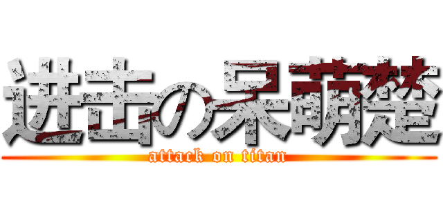 进击の呆萌楚 (attack on titan)