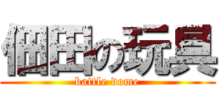 佃田の玩具 (battle dome)