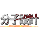 分子設計 (molecular design)