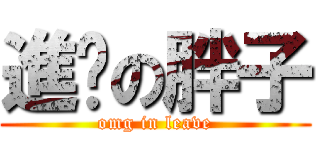 進擊の胖子 (omg in leave)