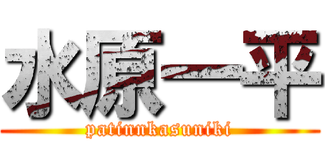 水原一平 (patinnkasuniki)