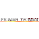 ＰＲＩＭＥＲ ＴＲＩＭＥＳＴＲＥ (Instituto David)