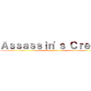 Ａｓｓａｓｓｉｎ'ｓ Ｃｒｅｅｄ (Black Flag)