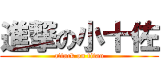 進撃の小十佐 (attack on titan)