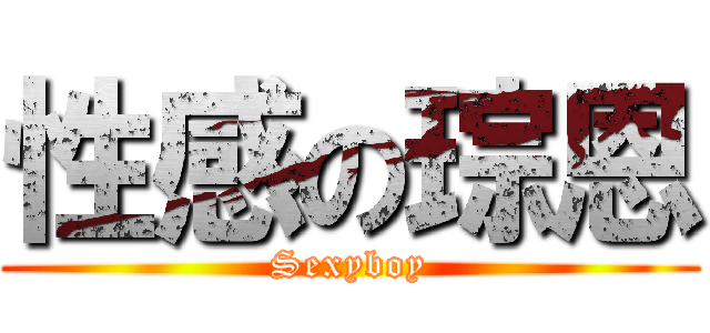 性感の琮恩 (Sexyboy)