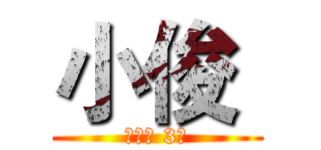 小俊  (葫芦侠 3楼)