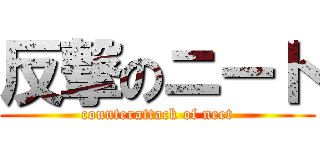 反撃のニート (counterattack of neet)