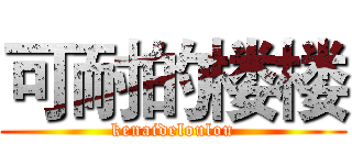 可耐的楼楼 (kenaideloulou)