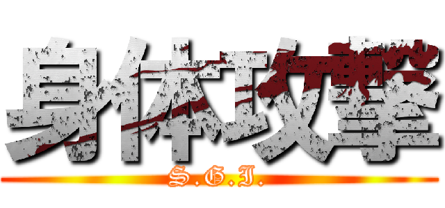 身体攻撃 (S.G.I.)
