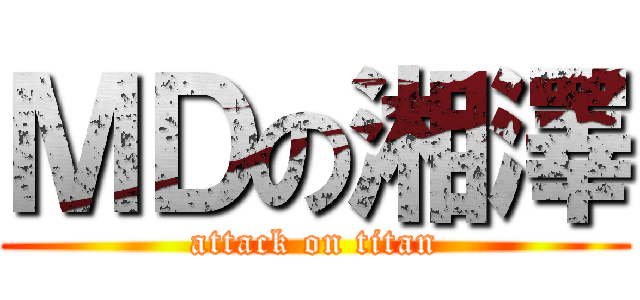 ＭＤの湘澤 (attack on titan)