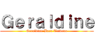 Ｇｅｒａｌｄｉｎｅ (Geraldine Baca Triveno)