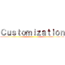 Ｃｕｓｔｏｍｉｚａｔｉｏｎ ()