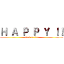 Ｈ Ａ Ｐ Ｐ Ｙ ！！ (attack on titan)