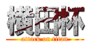 横田杯 (attack on titan)