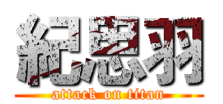 紀思羽 (attack on titan)