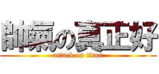 帥氣の真正好 (attack on titan)