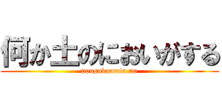 何か土のにおいがする (nousakumotu no)