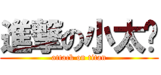 進撃の小太阳 (attack on titan)