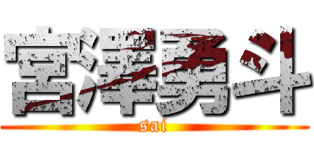 宮澤勇斗 (sai)
