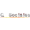 Ｃ． Ｓｏｃｉａｌｅｓ (3er BIMESTRE)