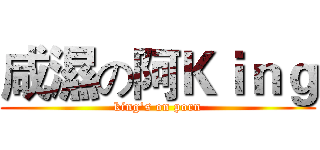 咸濕の阿Ｋｉｎｇ (king's on porn)