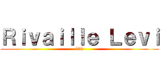 Ｒｉｖａｉｌｌｅ Ｌｅｖｉ (リヴァイ)