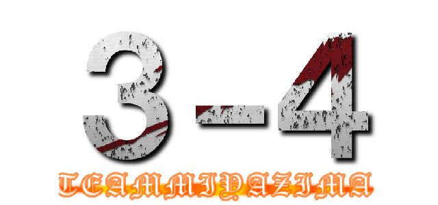 ３－４ (TEAMMIYAZIMA)