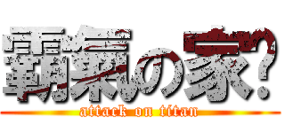 霸氣の家瑀 (attack on titan)