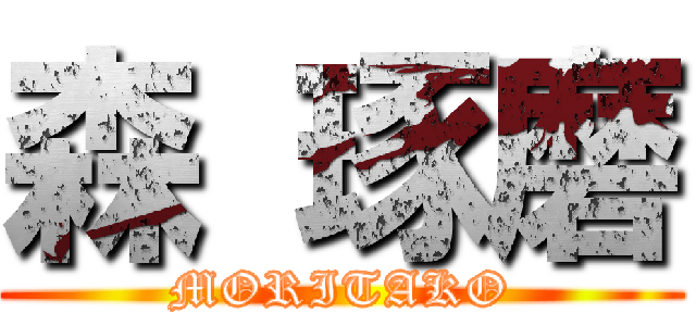 森 琢磨 (MORITAKO)