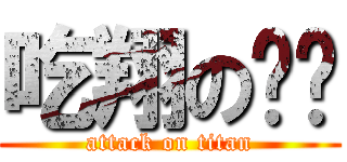 吃翔の陈扬 (attack on titan)