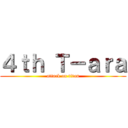 ４ｔｈ Ｔ－ａｒａ (attack on titan)
