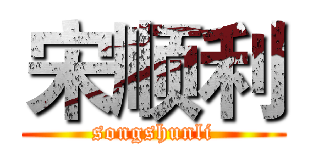 宋顺利 (songshunli)