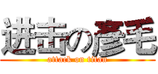 进击の彥毛 (attack on titan)