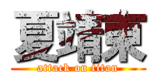 夏靖東 (attack on titan)