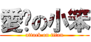 愛妳の小笨 (attack on titan)