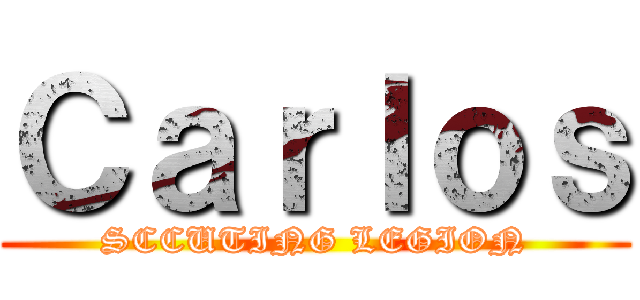 Ｃａｒｌｏｓ (SCCUTING LEGION)