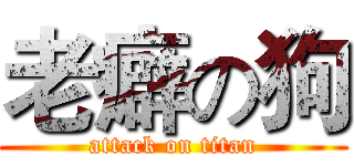 老癖の狗 (attack on titan)