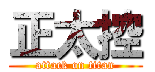 正太控 (attack on titan)