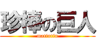 珍棒の巨人 (matintin)