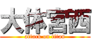 大体宮西 (attack on titan)