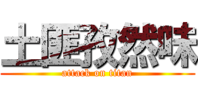 土匪孜然味 (attack on titan)