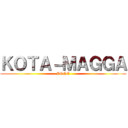 ＫＯＴＡ－ＭＡＧＧＡ (ZONE)