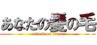あなたの髪の毛 (attack on titan)